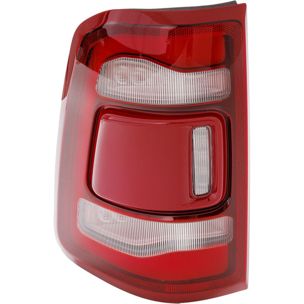Tail Lamp Driver Side Ram Ram 1500 2019-2022 Led Chrome Bezel Without Blind Spot High Quality , Ch2800217