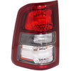2019-2024 Ram Ram 1500 Tail Lamp Driver Side Halogen Black , CH2800228C