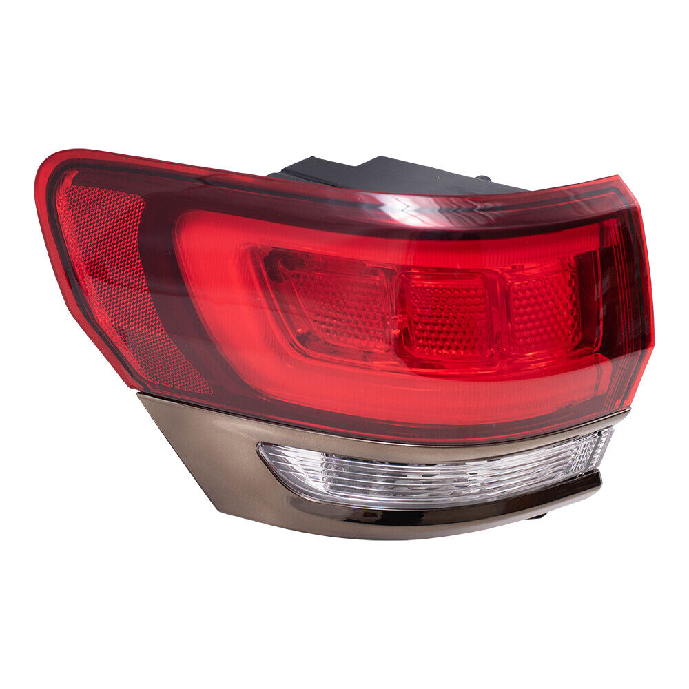 Feu arrière côté conducteur pour Jeep Grand Cherokee 2014-2019, argenté, haute qualité, Ch2804118 - Hunt Parts