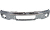 2009-2014 Ford F150 Bumper Face Bar Front Chrome With Fog Lamp Hole , FO1002411U
