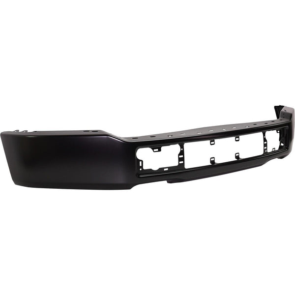 2018-2020 Ford F150 Bumper Face Bar Front Black Without Fog Lamp , FO1002428U