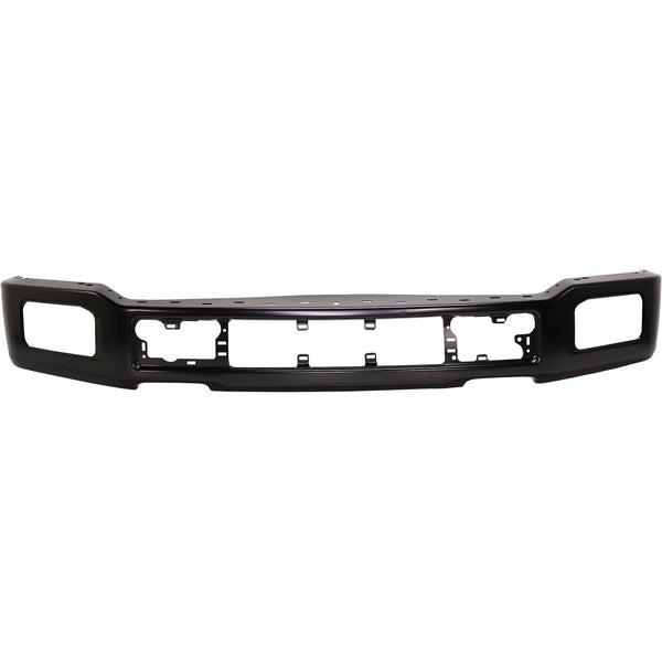 2018-2020 Ford F150 Bumper Face Bar Front Black With Fog Lamp , FO1002429U