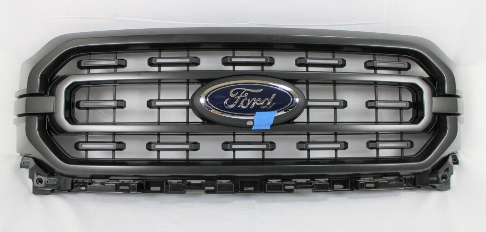 Pare-chocs avant supérieur Ford F150 2021-2023 apprêté avec capuchon d'absorbeur, Fo1014146C - Hunt Parts
