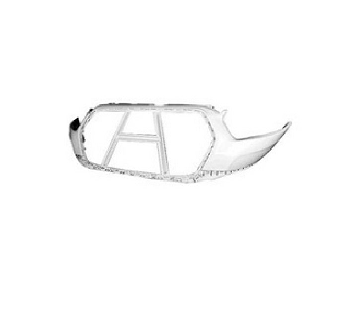 Pare-chocs avant supérieur côté passager, blanc mat, pour Ford Transit T-350HD (2020-2025), référence FO1014150