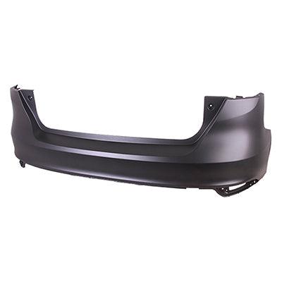 2015 2018 ford focus bumper rear primed without sensor hole hatch back capa