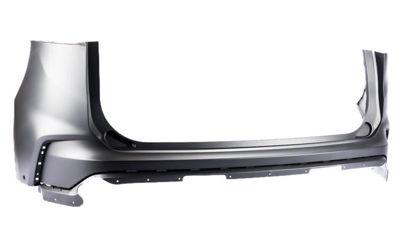Bumper Rear Upper Ford Edge 2019-2023 Primed Ptm With 2 Park Assist Sensor Holes , Fo1114112