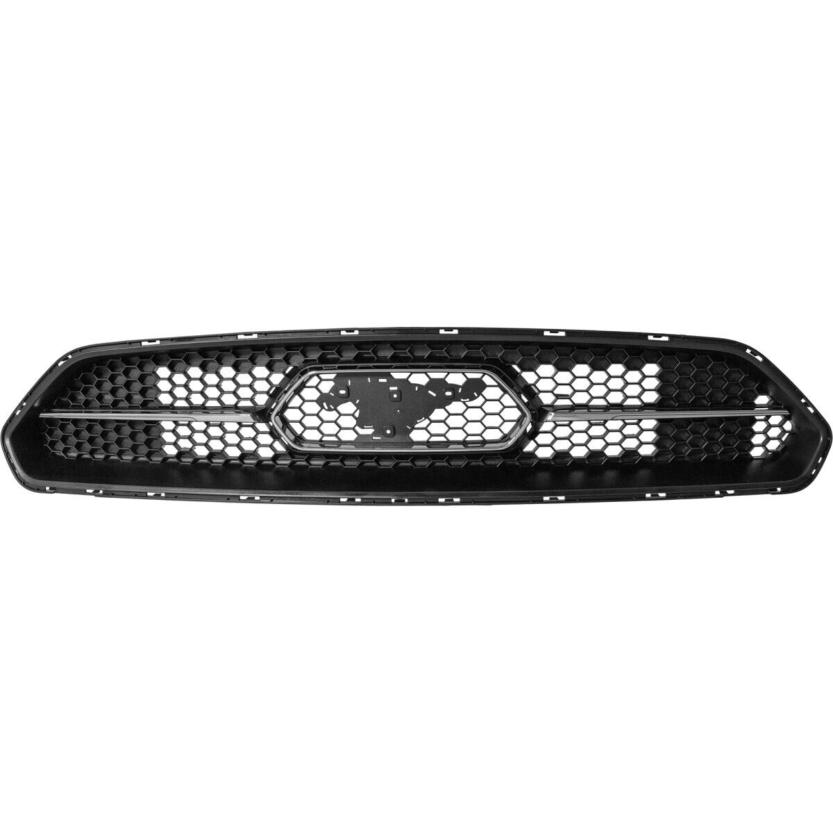 Calandre avant Ford Mustang 2018-2023, noir mat avec logo poney, FO1200643