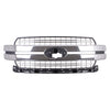 Grille Front Ford F150 2018-2020 With 2 Chrome Accent Bars , Fo1200654