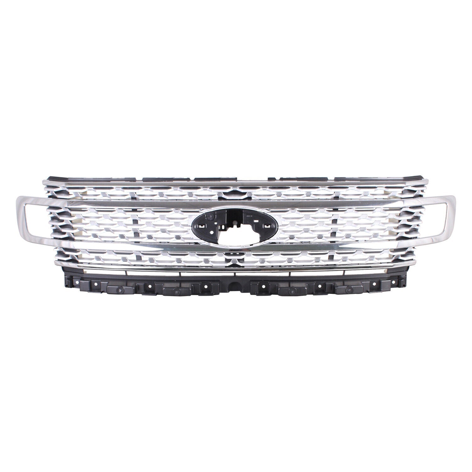 Calandre avant satinée en aluminium type maille pour Ford Expedition 2018-2021, référence Fo1200658 - Hunt Parts