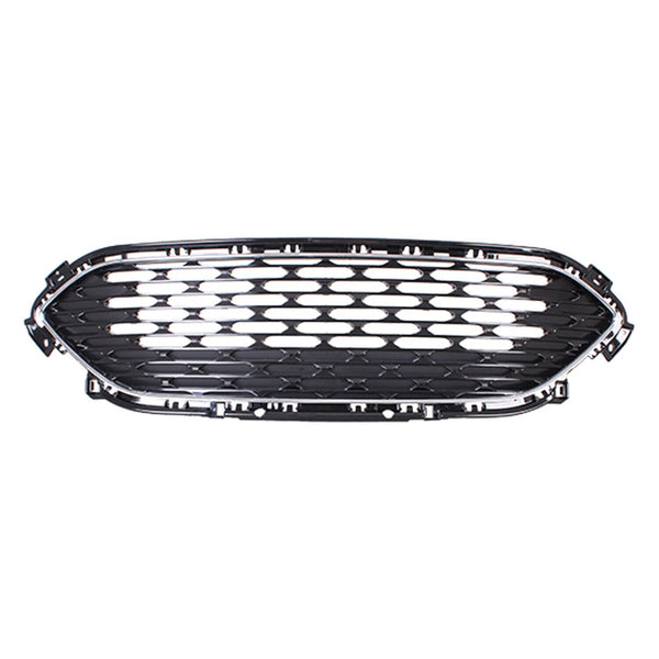 Grille Front Ford Escape Hybrid 2020-2022 Matte Black With Chrome Outer Molding Se/Sel/Titanum , Fo1200660