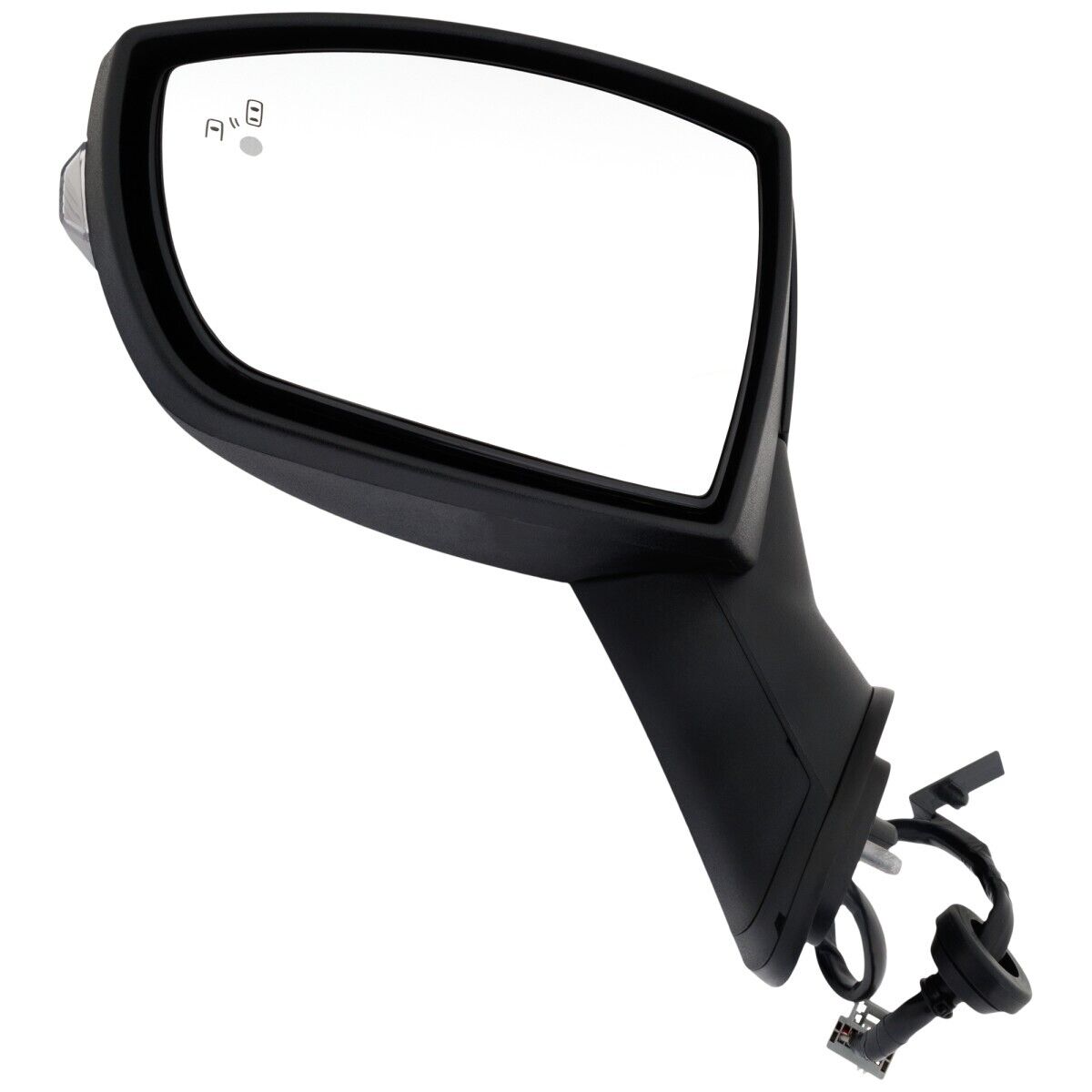 Rétroviseur extérieur côté conducteur pour Ford Ecosport 2018-2022, électrique et chauffant, avec avertisseur d'angle mort et clignotant, référence Fo1320692 - Hunt Parts
