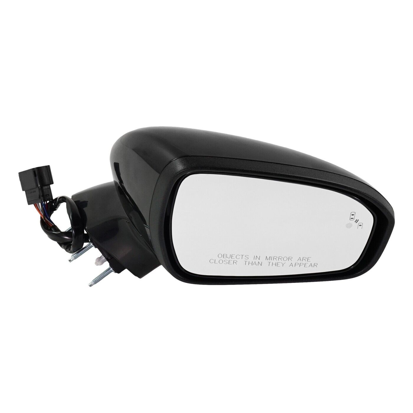 Rétroviseur extérieur côté passager pour Ford Fusion 2018-2019, électrique, chauffant, avec clignotant, mémoire et surveillance d'angle mort, référence FO1321624 - Hunt Parts