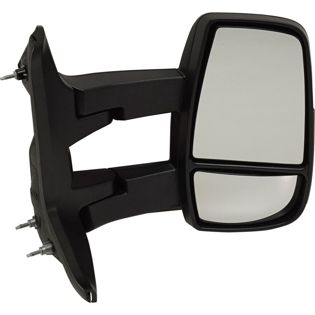 Rétroviseur extérieur côté passager pour Ford Transit T-250 Cargo 2015-2019, manuel, texturé, avec indicateur d'angle mort, référence Fo1321625 - Hunt Parts