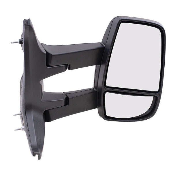 Mirror Passenger Side Ford Transit T-250 Cargo 2015-2019 Manual Textured With Blind Spot/Long Arm , Fo1321628