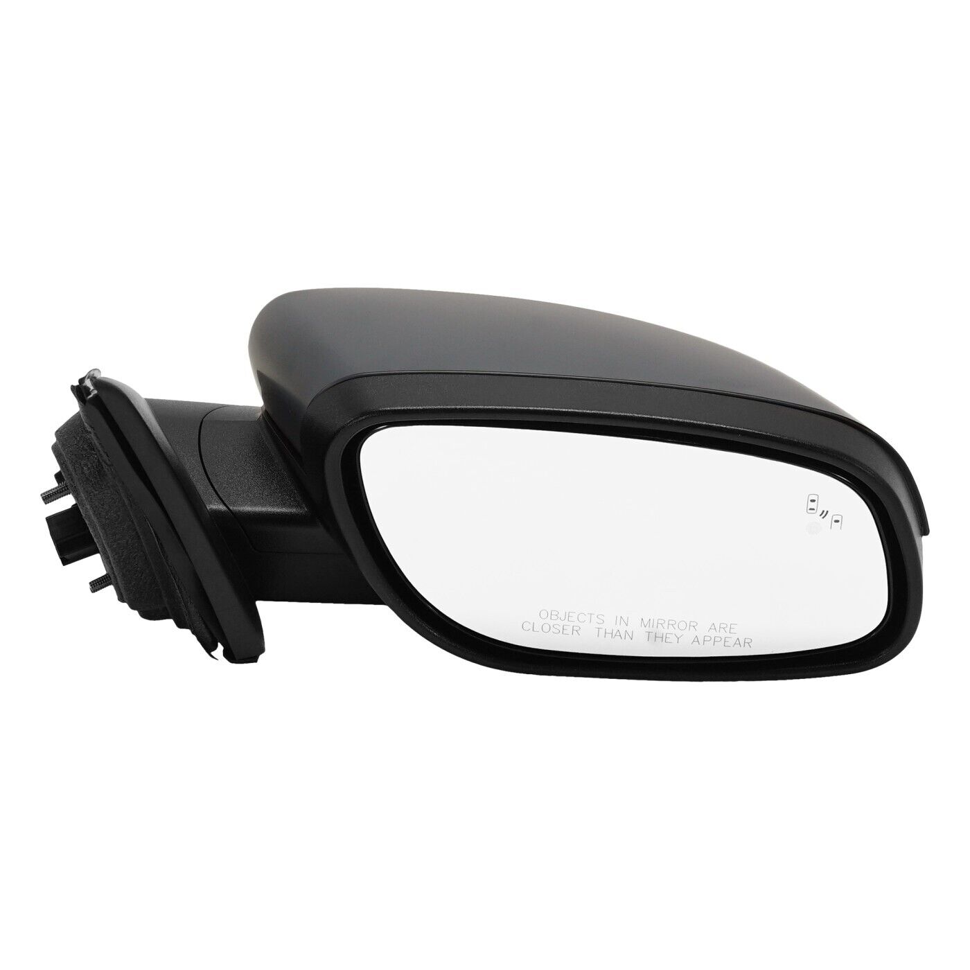 Rétroviseur extérieur côté passager pour Ford Taurus 2010-2019, électrique, chauffant, avec mémoire, éclairage de bas de porte et surveillance d'angle mort, référence Fo1321645 - Hunt Parts