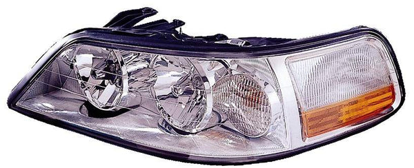 2003-2004 Lincoln Town Car Head Lamp Driver Side Without Hid Capa , FO2502184C
