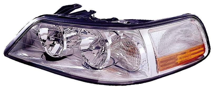 Phare avant gauche (sans fixation) pour Lincoln Town Car 2003-2004, référence FO2502184
