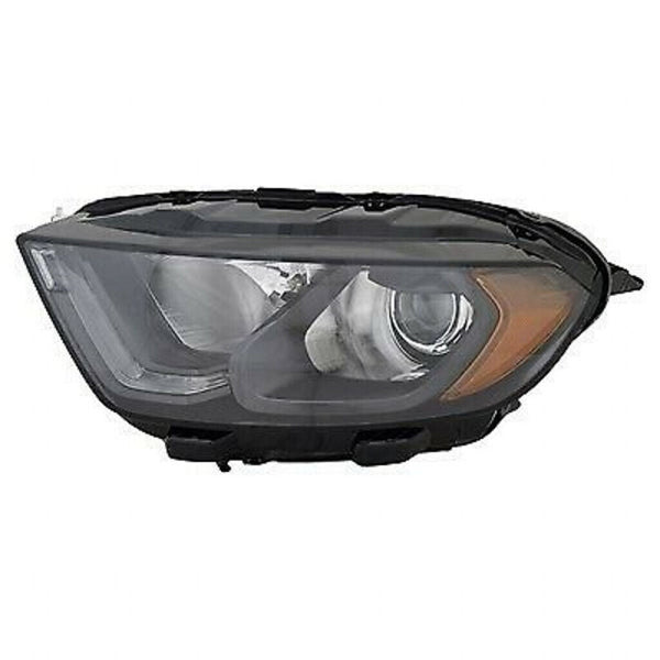 Head Lamp Driver Side Ford Ecosport 2018-2022 Black Bezel With Drl Capa , Fo2502375C