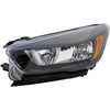 Head Lamp Driver Side Ford Escape 2018-2019 Halogen Dark Housing High Quality , Fo2502394