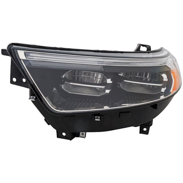Head Lamp Driver Side Ford Explorer 2020-2022 Without Adaptive High Quality , Fo2502397