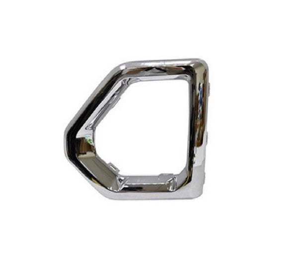 Fog Lamp Trim Front Driver Side Gmc Sierra 1500 2019-2021 Chrome , Gm1038254