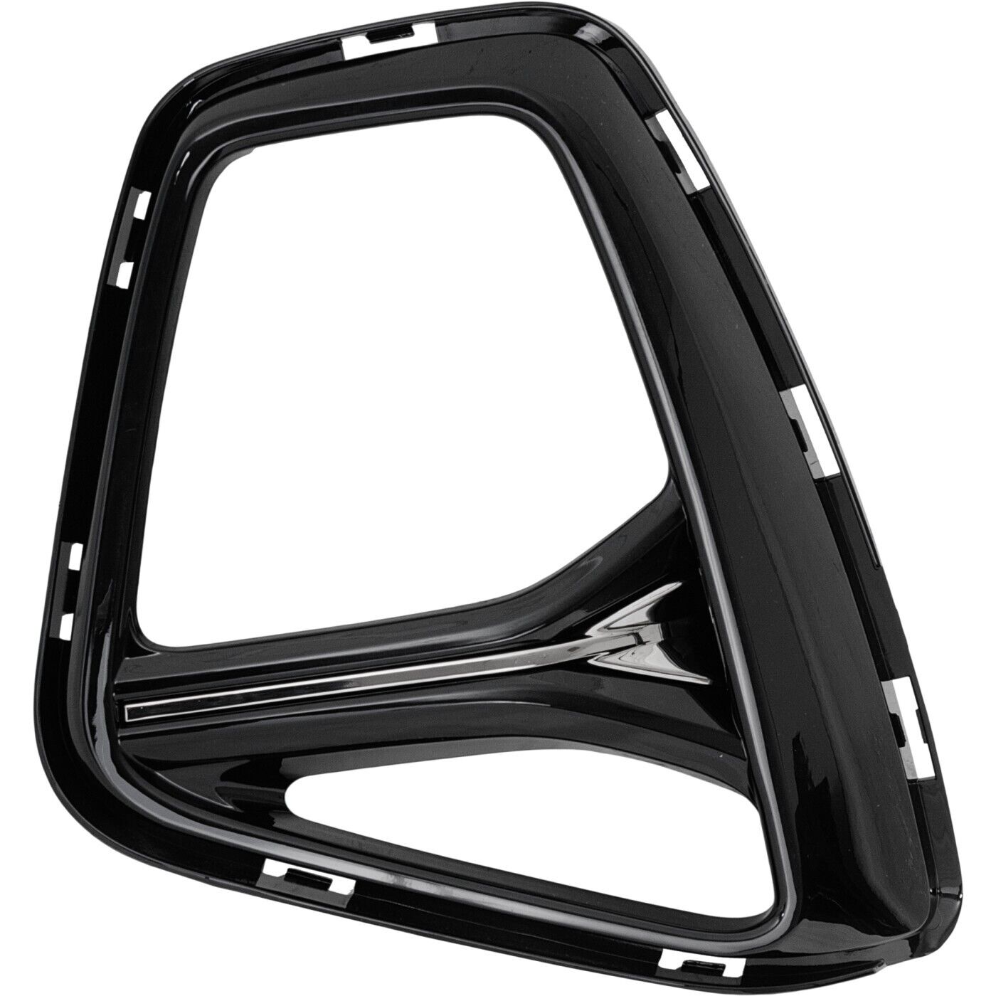 Enjoliveur de phare avant côté conducteur pour Chevrolet Blazer 2019-2022, noir/gris métallisé, GM1038261