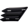 Grille Air Deflector Driver Side Chevrolet Camaro 2019-2023 Textured Black For Ls/Rs Without Rs Package , Gm1038268