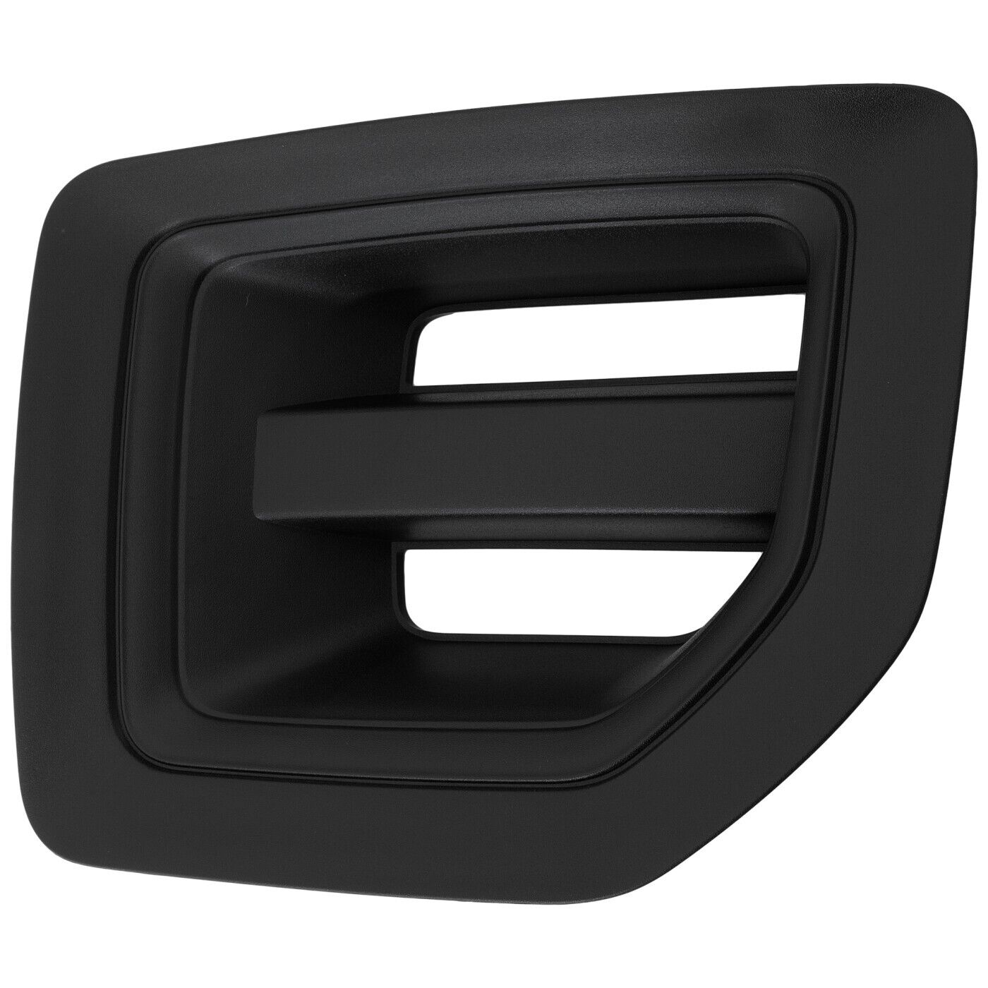 Cache antibrouillard côté conducteur pour GMC Sierra 2500 (2015-2019), noir texturé, référence GM1038280 - Hunt Parts