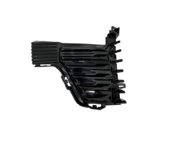 Bumper Air Duct Driver Side Chevrolet Silverado 1500 2022-2023 Ptd Black , Gm1038286