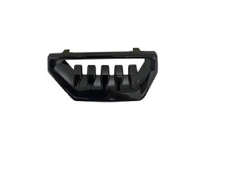 Conduit d'air de pare-chocs avant côté conducteur pour GMC Sierra 1500 (2022-2025), noir laqué, GM1038287