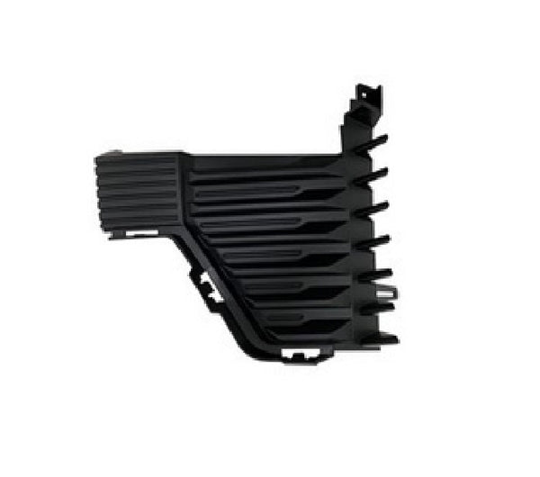 Bumper Air Duct Driver Side Chevrolet Silverado 1500 2022-2023 Textured Black , Gm1038292