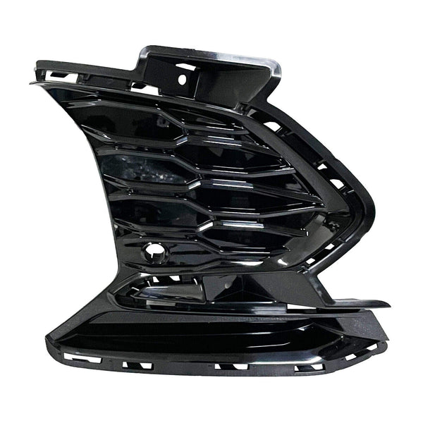 Bumper Grille Front Passenger Side Chevrolet Equinox 2022-2023 Gloss Black , Gm1039274