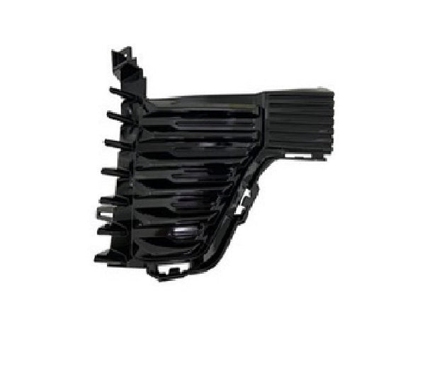 Bumper Air Duct Passenger Side Chevrolet Silverado 1500 2022-2023 Ptd Black , Gm1039286