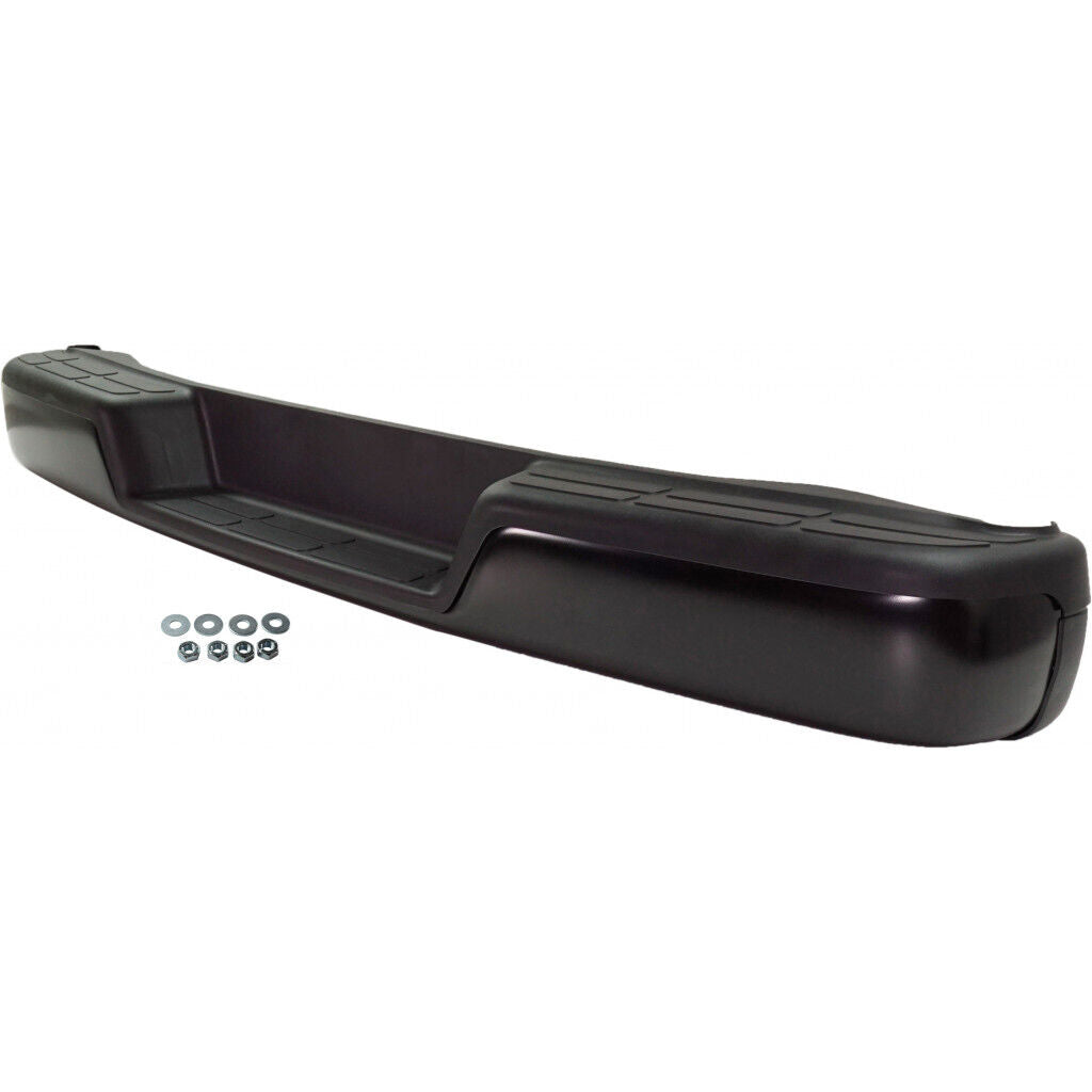 Pare-chocs arrière noir sans garniture pour Chevrolet Express (1996-2025), référence GM1103143C