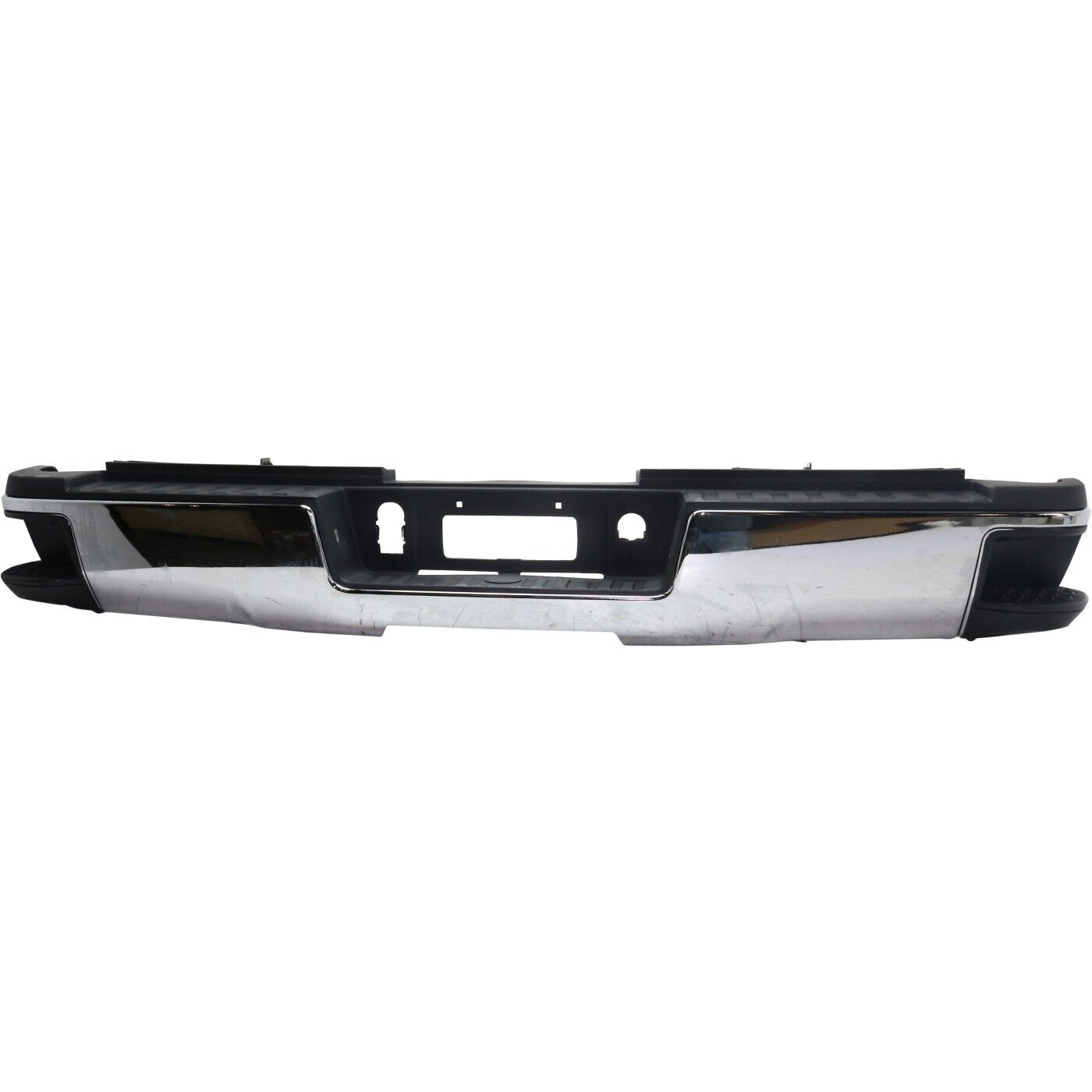 Pare-chocs arrière chromé sans capteur pour Chevrolet Silverado 2500 (2015-2019), référence GM1103188 - Hunt Parts