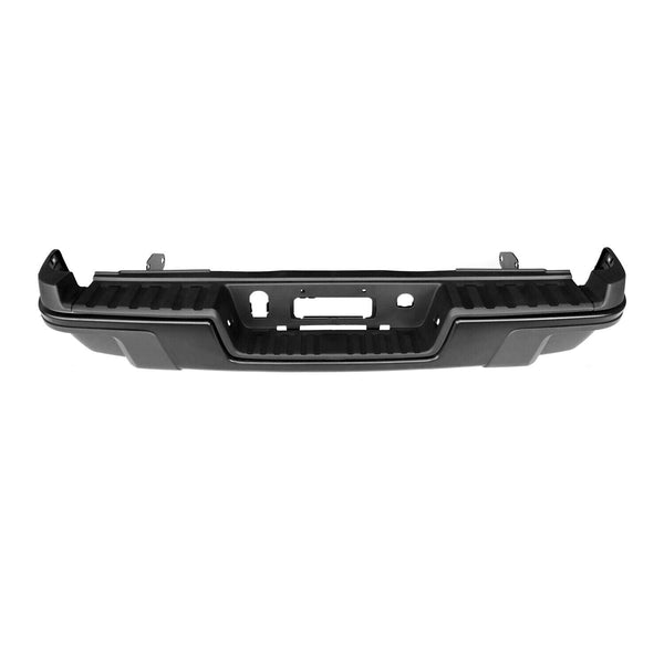Bumper Rear Assembly Chevrolet Colorado 2017-2022 Black Finish With Pads/Brackets/Lamps , Gm1103203