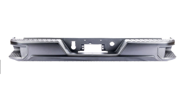 Bumper Rear Assembly Chevrolet Silverado 2500 2020-2023 Black Ptm Without Blind Spot/Sensor , Gm1103212