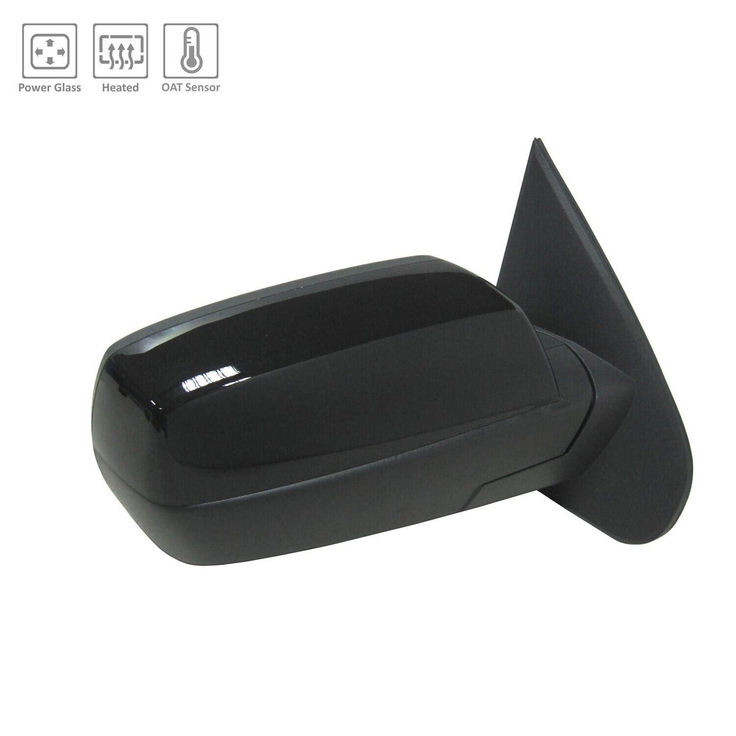 Rétroviseur extérieur côté passager pour Chevrolet Silverado 2500 (2015-2019), électrique et chauffant, référence GM1321568 - Hunt Parts
