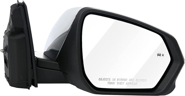 Mirror Passenger Side Chevrolet Equinox 2018-2022 Power Heated Chrome With Blind Spot/Signal , Gm1321595