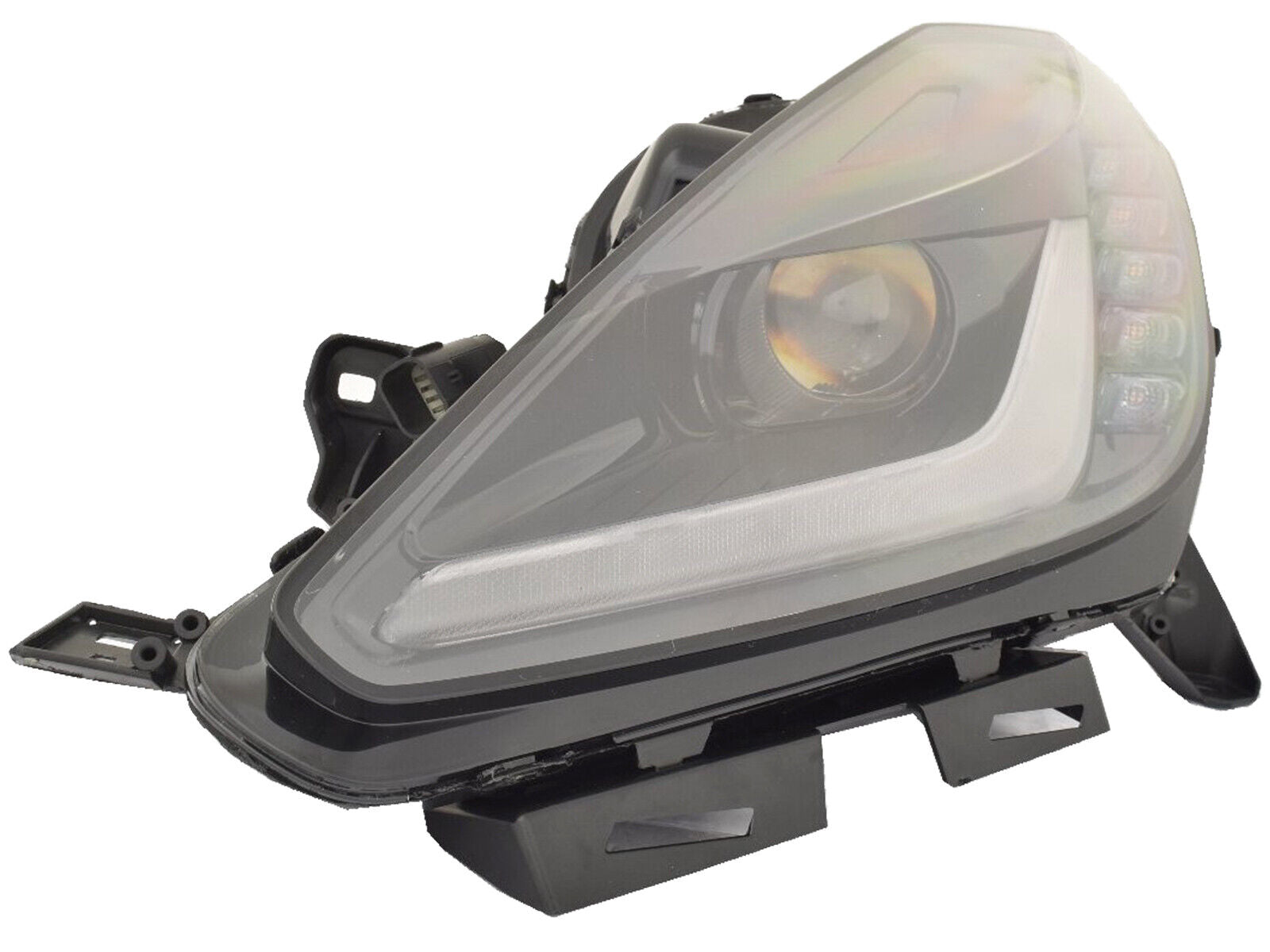 Phare avant gauche pour Chevrolet Corvette 2014-2019, avec LED et logo, haute qualité, référence GM2502403 - Hunt Parts