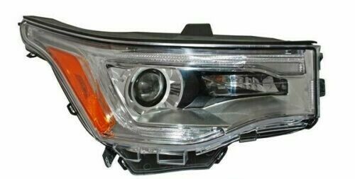 Phare avant côté passager halogène avec feux de jour à DEL pour GMC Acadia 2017-2019, sans logo ni inscription, haute qualité, référence GM2503446 - Hunt Parts