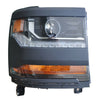 Head Lamp Passenger Side Chevrolet Silverado 1500 2016-2018 Hid Ptm High Quality , Gm2503451