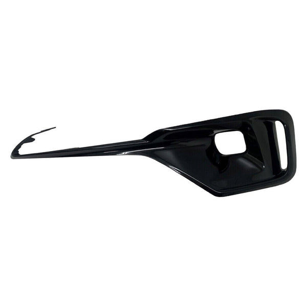 Fog Lamp Bezel Front Driver Side Honda Accord Hybrid 2021-2022 Ptd Gloss Black , Ho1038159