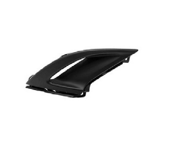 Bumper Air Duct Passenger Side Honda Accord Sedan 2023 (Grille End Piece) Primed Black , Ho1039182