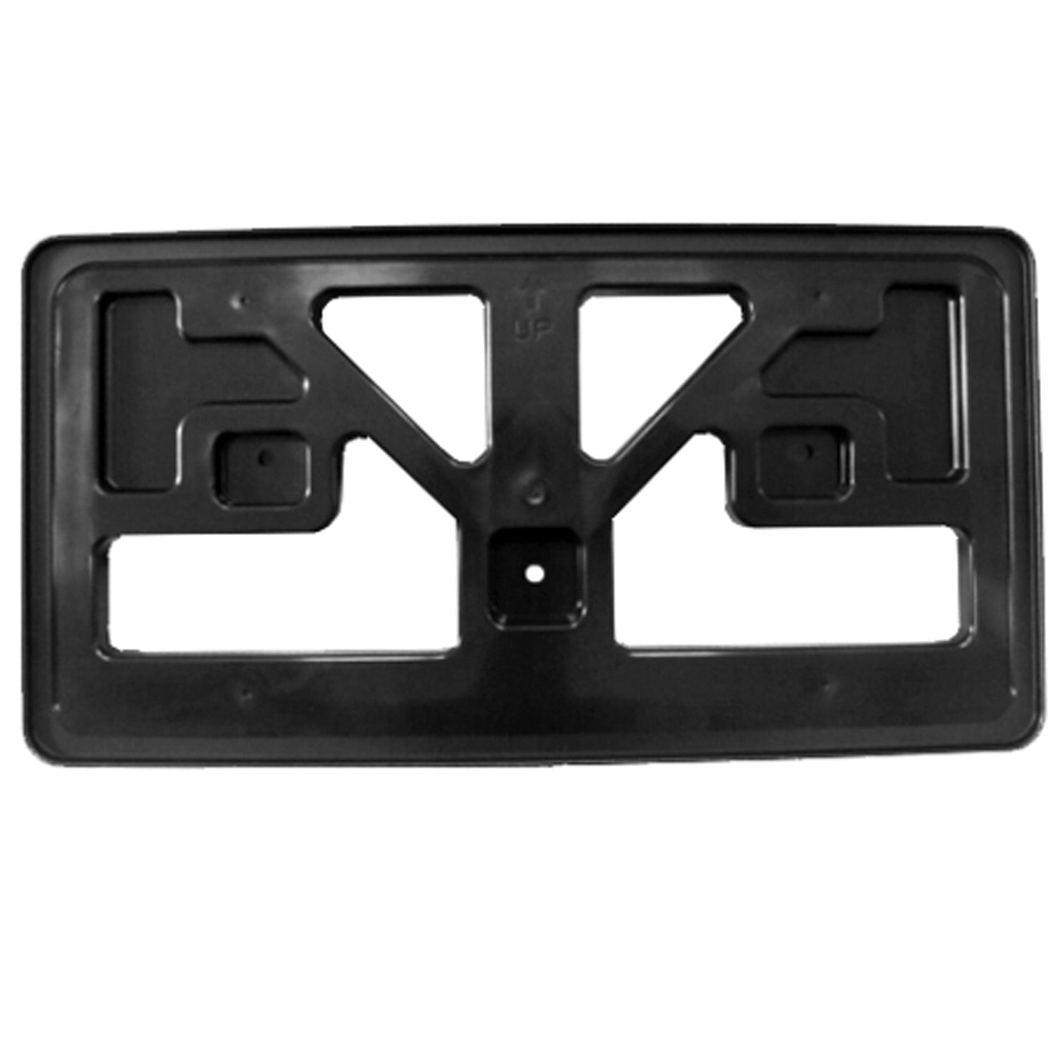 Support de plaque d'immatriculation avant pour Honda Civic Hatchback 2017-2021 (sans visserie), référence Ho1068141 - Hunt Parts