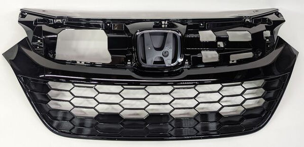 Grille Front Honda Hrv 2019-2022 Gloss Black Honeycomb Mesh Type Sprt/Touring , Ho1200251