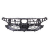 Grille Front Upper Honda Civic Hatchback 2022-2023 Black Without Emblem / Park Assist Sensor , Ho1200255