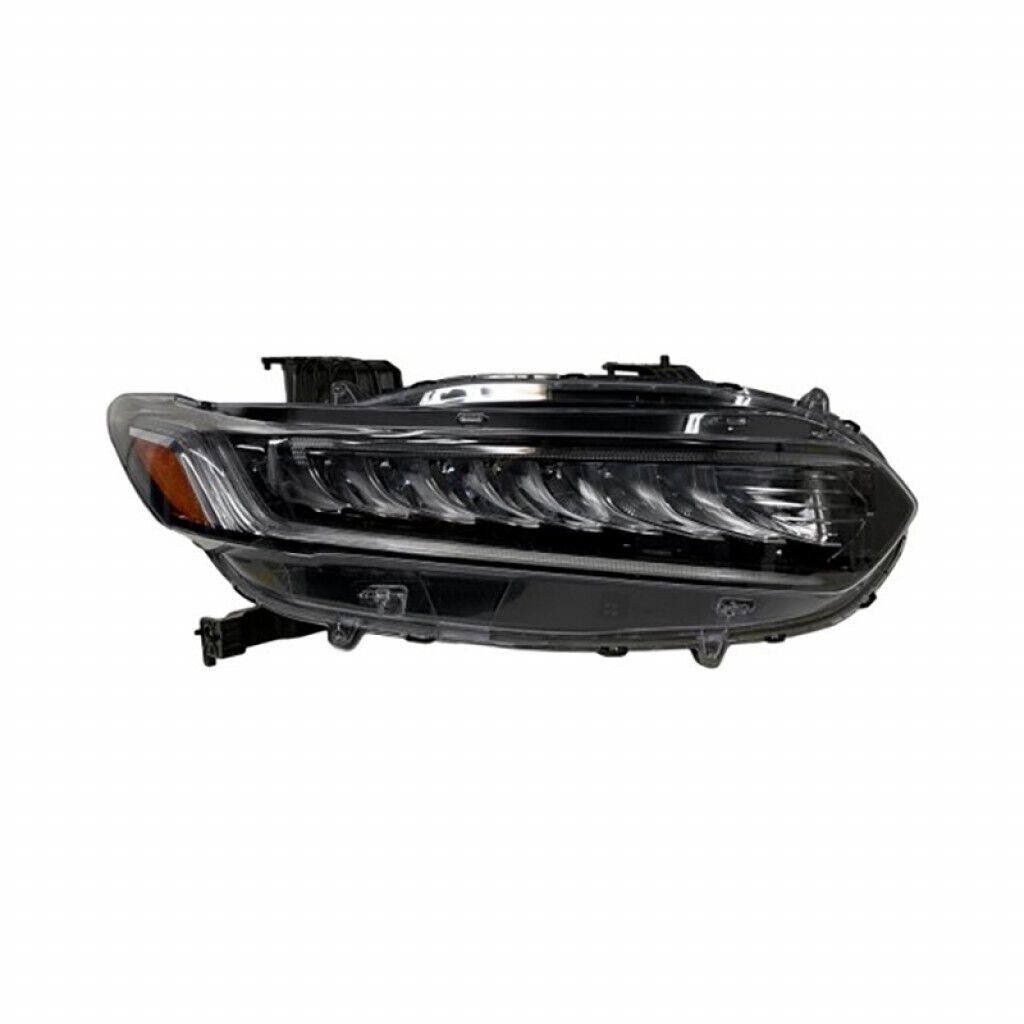 Phare avant côté passager pour Honda Accord Hybrid 2018-2020 (modèle à hayon) avec feux de route à LED haute qualité, référence HO2503194 - Hunt Parts
