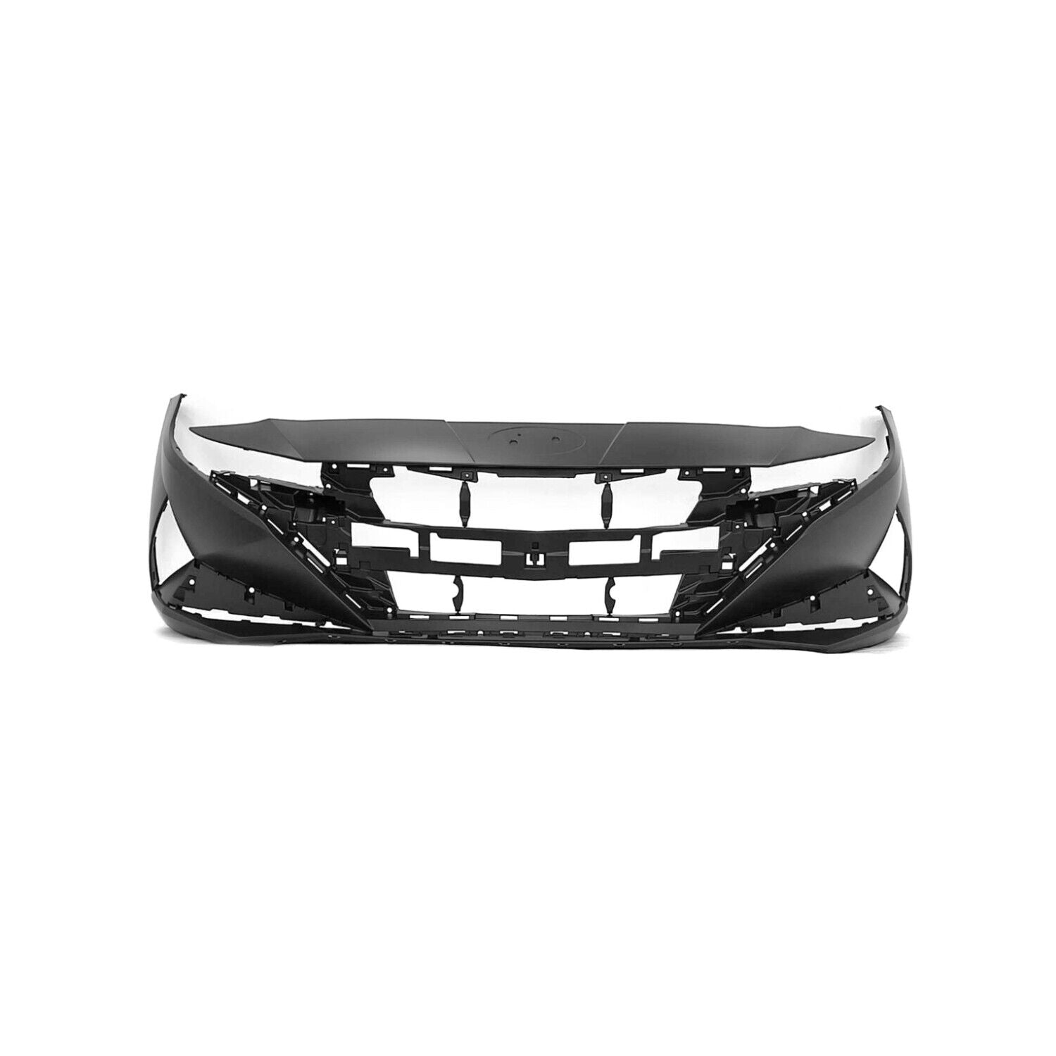 Pare-chocs avant Hyundai Elantra Sedan 2021-2023 apprêté, fabriqué aux États-Unis, référence Hy1000247C - Hunt Parts