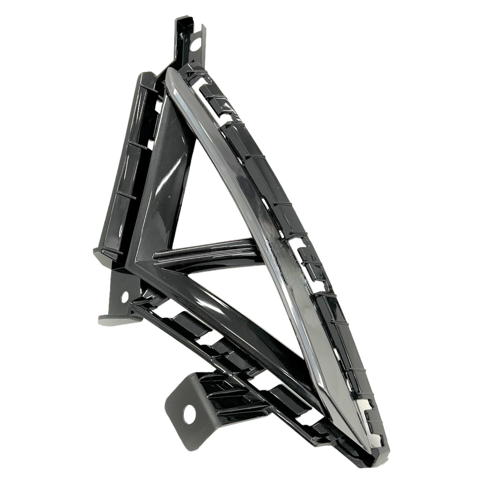 Calandre avant côté conducteur pour Hyundai Elantra Berline 2021-2023, finition chrome foncé, fabrication coréenne, référence Hy1038170 - Hunt Parts